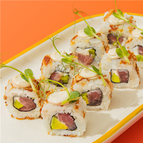 Ролл тунец с трюфелем