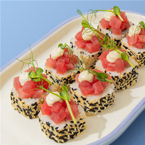 Ролл тартар с тунцом