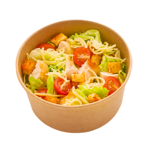 Салат Цезарь с курицей