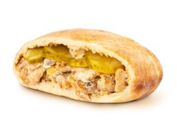 Пита со сливочной курицей