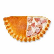 Кальцоне с окороком и ветчиной