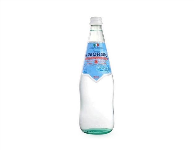 Вода минеральная газированная S.GIORGIO газ 1 л