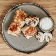 Блины с курицей и грибами 10шт