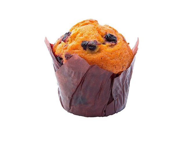 Маффин ванильный с черникой