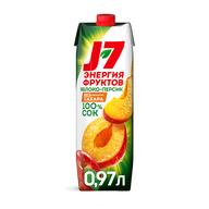 Сок J7 Яблоко-Персик