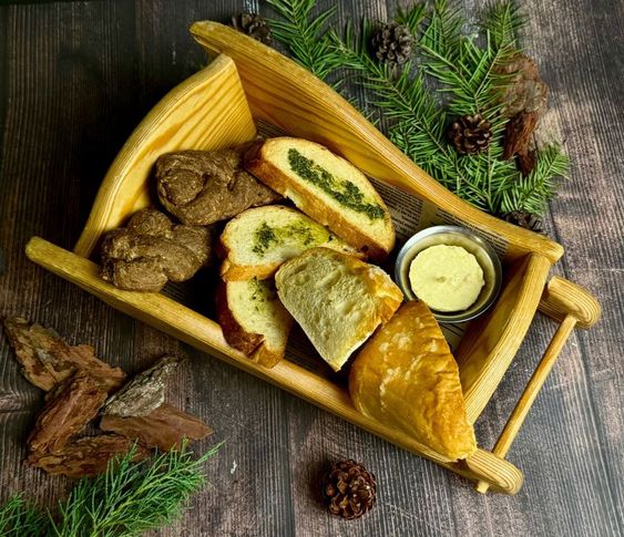 Хлебная корзинка с чиабаттой