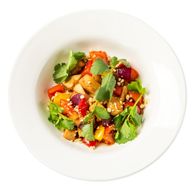 Курица "Кунг Пао" с овощами