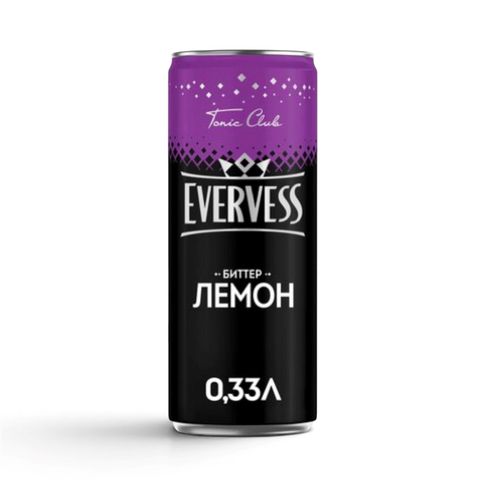 Тоник лимон Эвервесс 0,33л