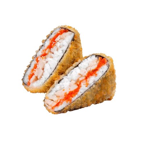 Жареный онигири с курицей