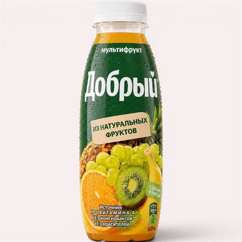 Сок Добрый мультифрукт 0.33 л