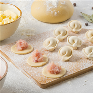 Пельмени с индейкой с куриным филе