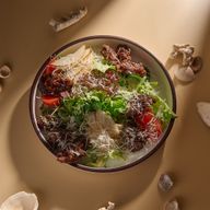 Салат с печенью цыплёнка