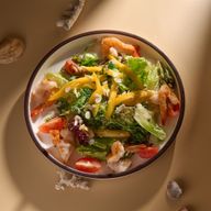 Салат с Манго и Креветками