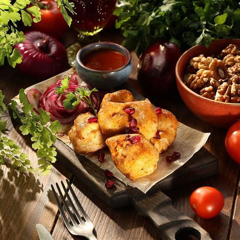 Шашлык из куриной грудки 