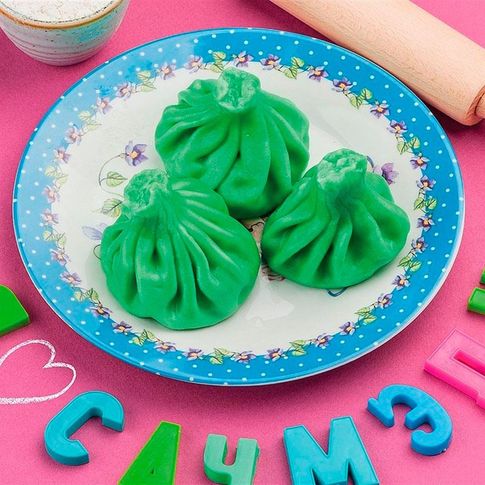 Хинкали бабушки Нино с картошечкой и лучком
