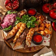 Большой сет из шашлыков и кебабов