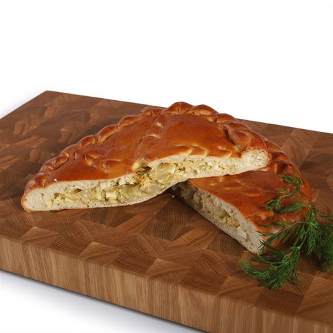 Пирог с капустой и яйцом