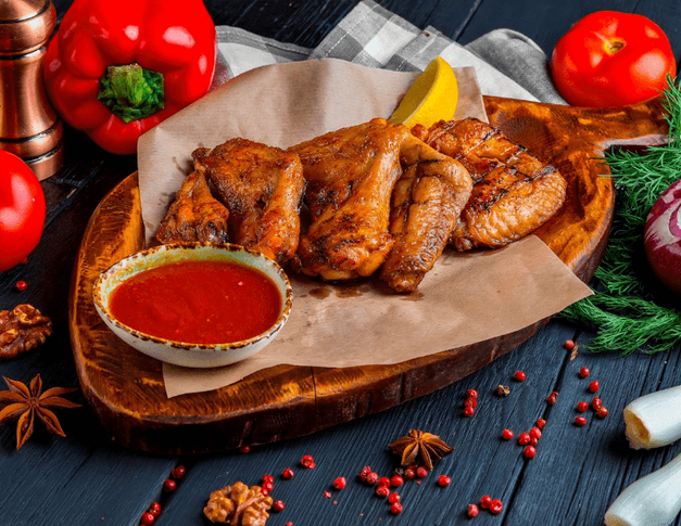 Крылья куриные барбекю