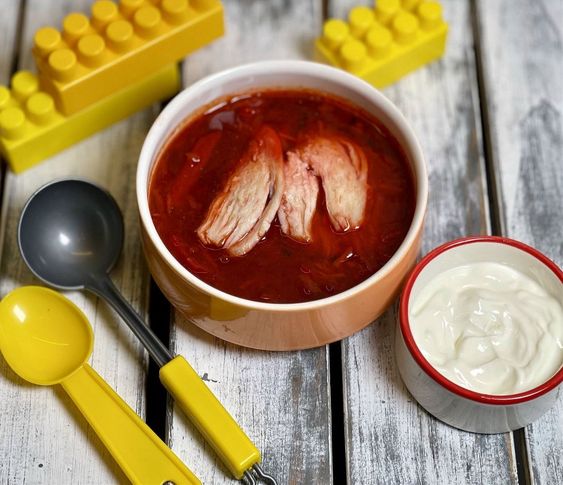 Борщ детский