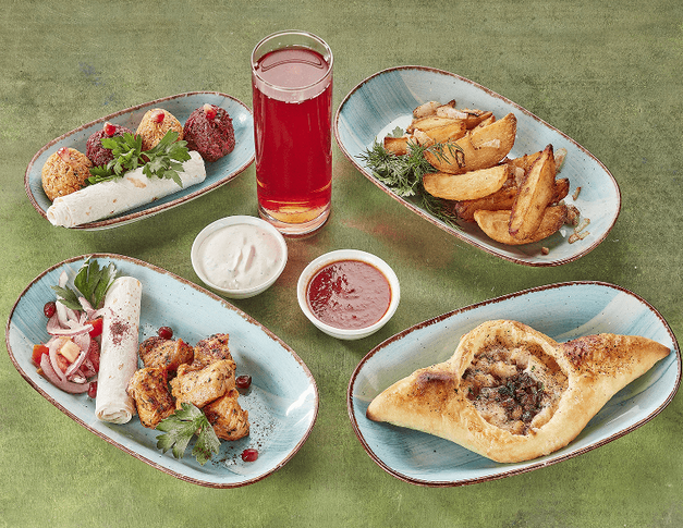 Булочка с кунжутом 