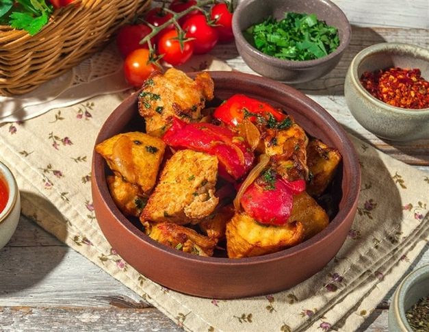 Оджахури с куриным бедром