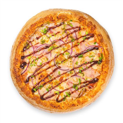 Пицца цыпленок барбекю