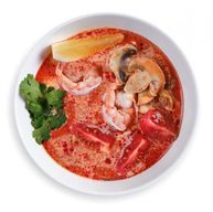 Том Ям с креветками