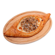 Хачапури с белыми грибами