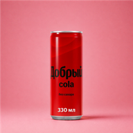 Кола без Сахара 0,33л