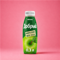 Сок Яблоко 0,3л