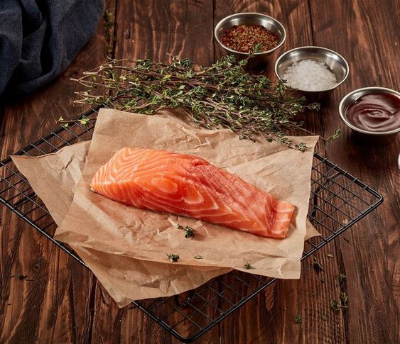 Лосось стейк 180