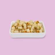 Гренки белые с чесноком и орегано