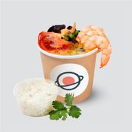 Том Ям с тигровыми креветками
