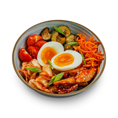 Пибимпап с курицей
