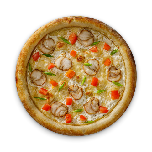 Пицца с куриным филе