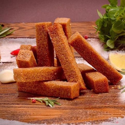 Гренки с чесноком