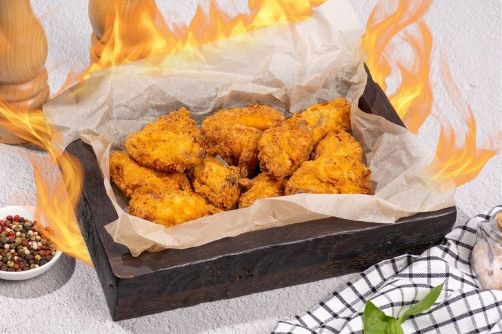 «Острые крылышки фри» 370 гр в подарок по промокоду