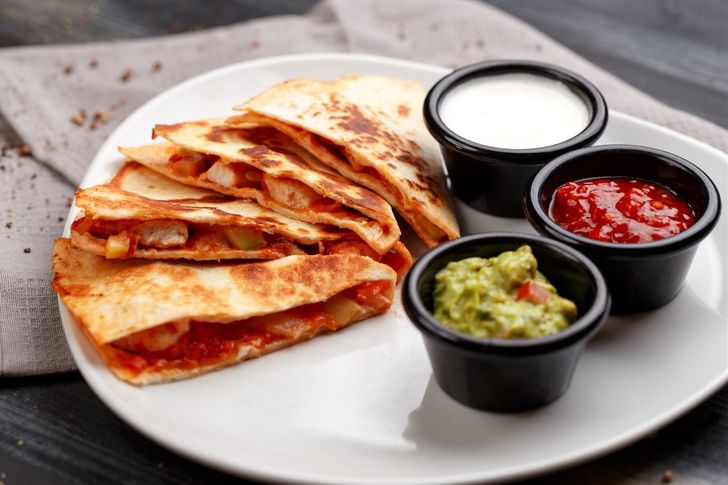 Кесадилья с цыпленком 2.0 (промо!)