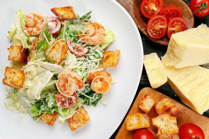 Цезарь с креветками (промо)