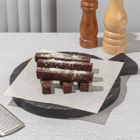 Гренки бородинские с пармезаном промо