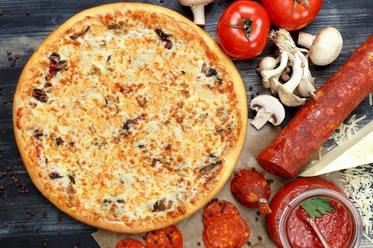 Пицца "Пепперони" 31 см тонкое тесто по промокоду 6670