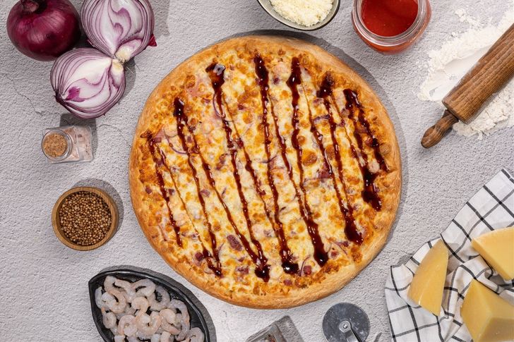 Пицца "Маринара" 31 см тонкое тесто промо