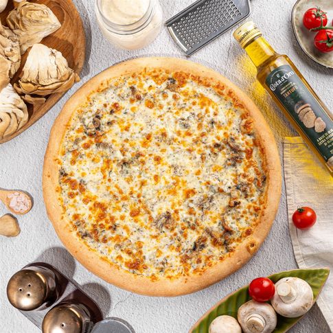 Пицца Грибная с трюфелем 31 см пышное тесто промо