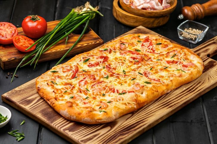 Римская пицца «Карбонара» в подарок по промокоду