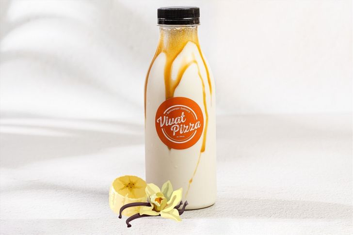 Молочный коктейль «Бананово-ванильный» в подарок по промокоду