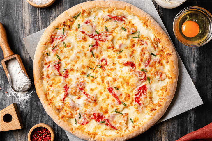 Пицца «Карбонара» 31 см т/т в подарок по промокоду