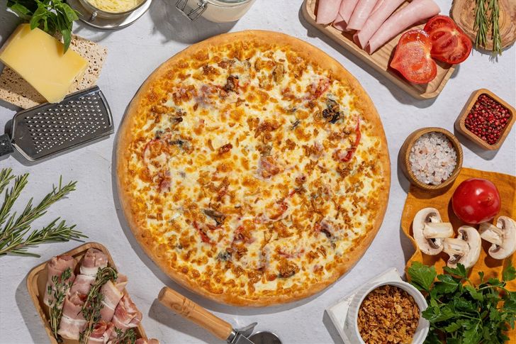 Баварская 31 см тонкое тесто промо 6681