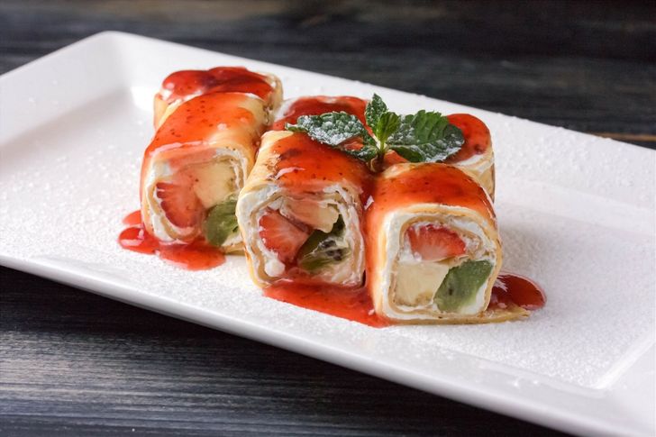 Фруктовый ролл в подарок по промокоду