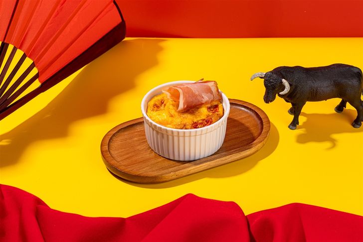 Картофельная тортилья с хамоном промо