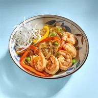Фунчоза с креветками